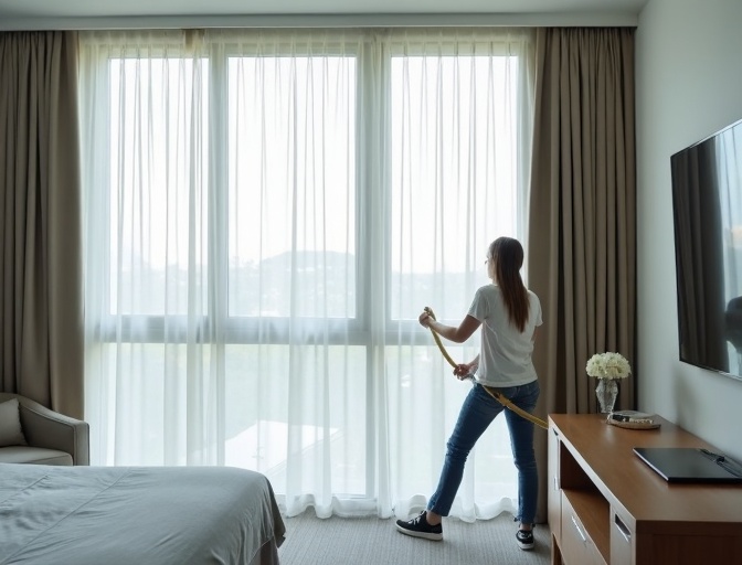Riverview Sheer Curtain Cleaning